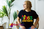 Juneteenth 1865 with a Bow Tee