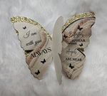 Custom Memorial Butterfly Keepsake