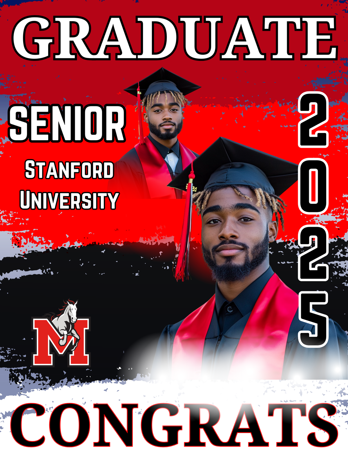 Magazine Cover – Personalized Graduation Glow-Up Edition