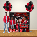 Custom Graduation Banner / Backdrop – 4x2 or 8x8
