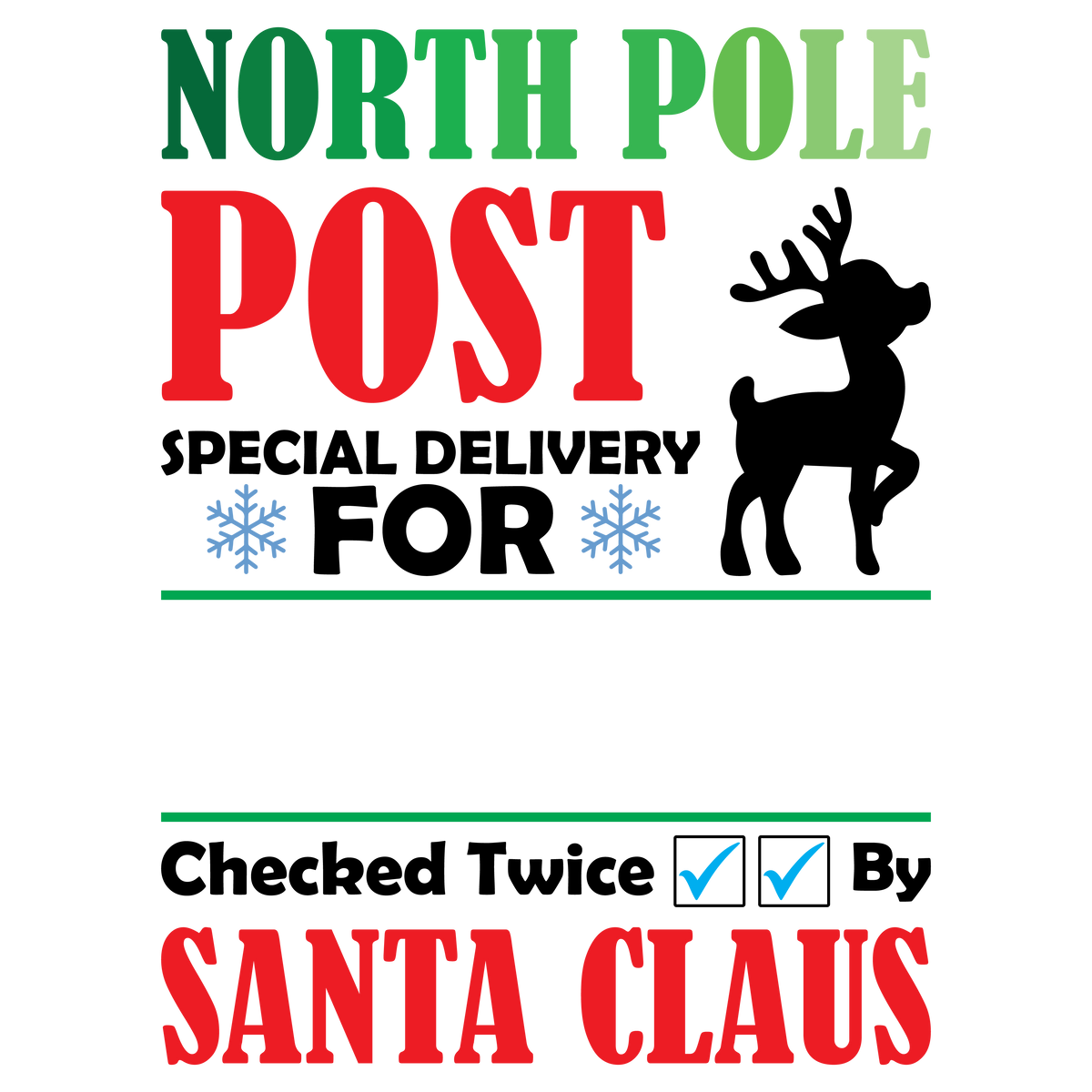 Personalized Santa Sacks | 11 Designs & 2 Sizes (20x27” & 24x31”) | Custom North Pole & Christmas Express Canvas Bags
