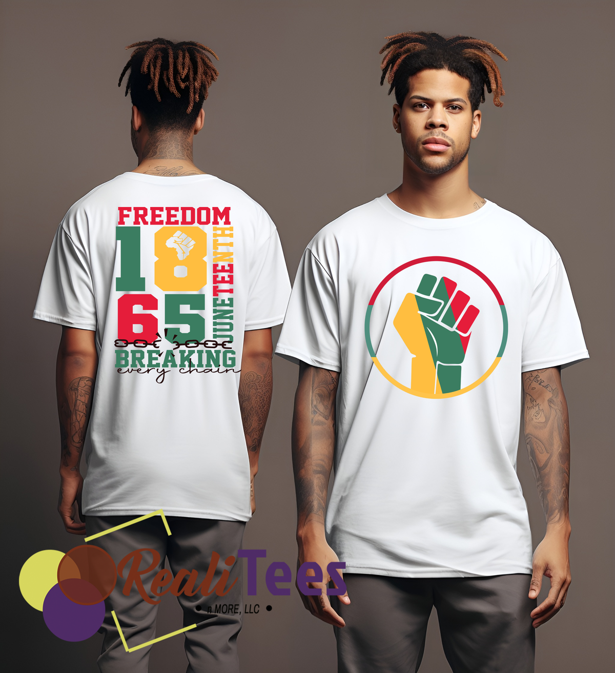 Break Every Chain, Front & Back Tee