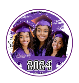 Custom Graduation Buttons – 3.0” (Set of 10)