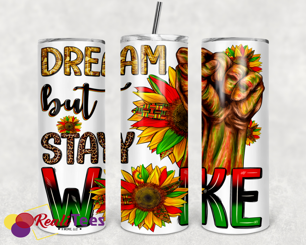 Customizable 20-oz Sublimation Tumbler with Lid & Straw