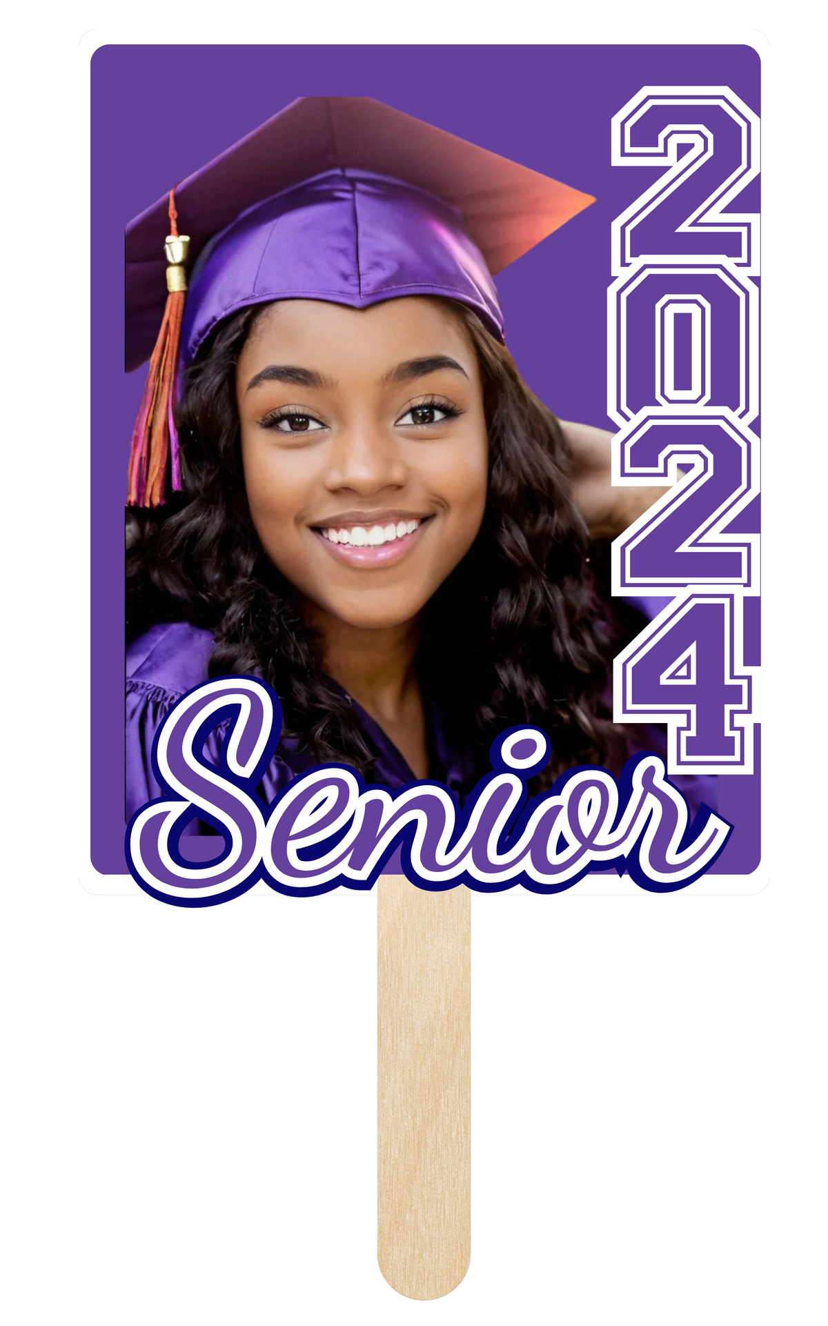 Customized Graduation Cut-Out Fans – MOQ 5