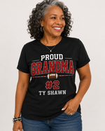 Custom Football Family Tee | Personalized Game Day Spirit Shirt