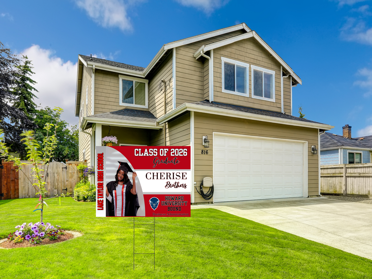 Graduation Yard Sign – Personalized