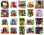 Personalized Halloween Tote — Custom Trick-or-Treat Candy Bag