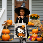 Personalized Hello Kitty Trick‑or‑Treat Tote (Kids)