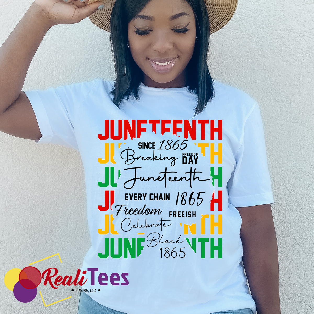 Juneteenth Woman's Silhouette Tee