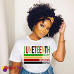 Juneteenth History Culture Excellence Tee