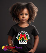 Juneteenth 1865 with a Bow Tee