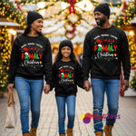 Making Memories Together—Family Christmas Sweatshirts