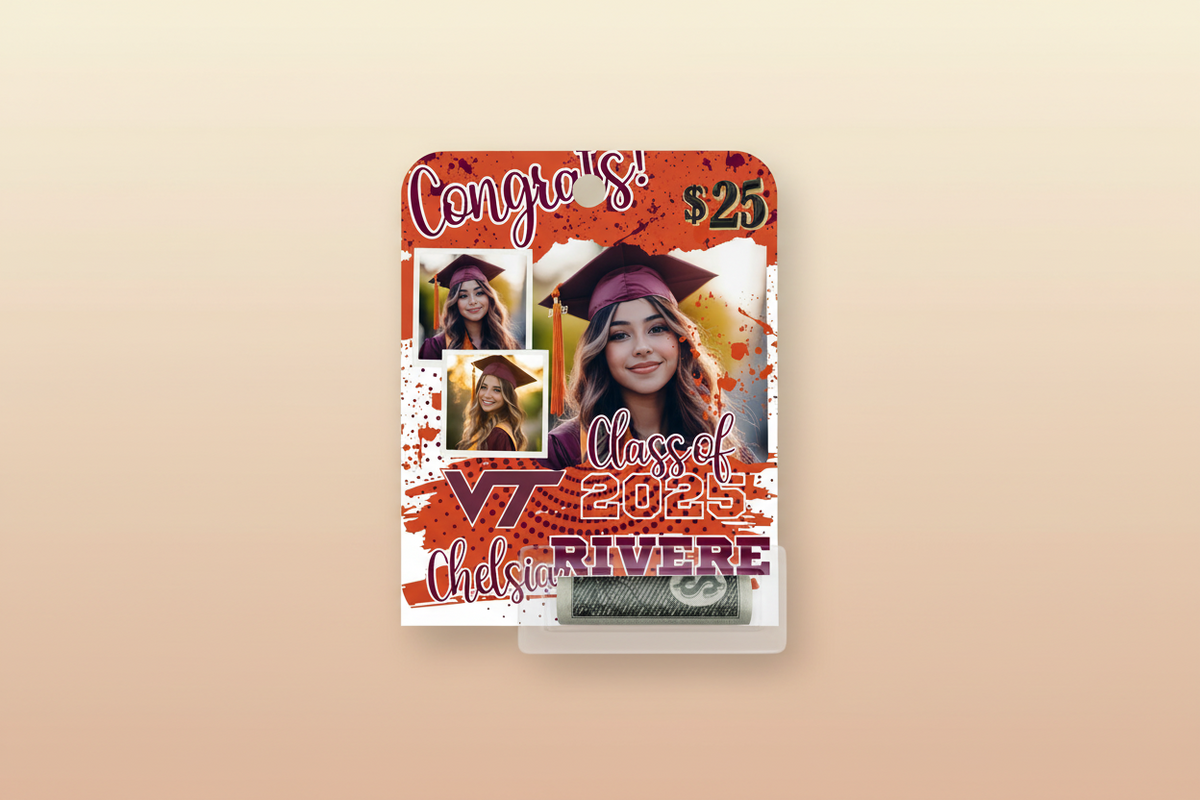 Graduation Glow-Up Money Card