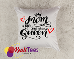 Pillow - Mom a title just above Queen