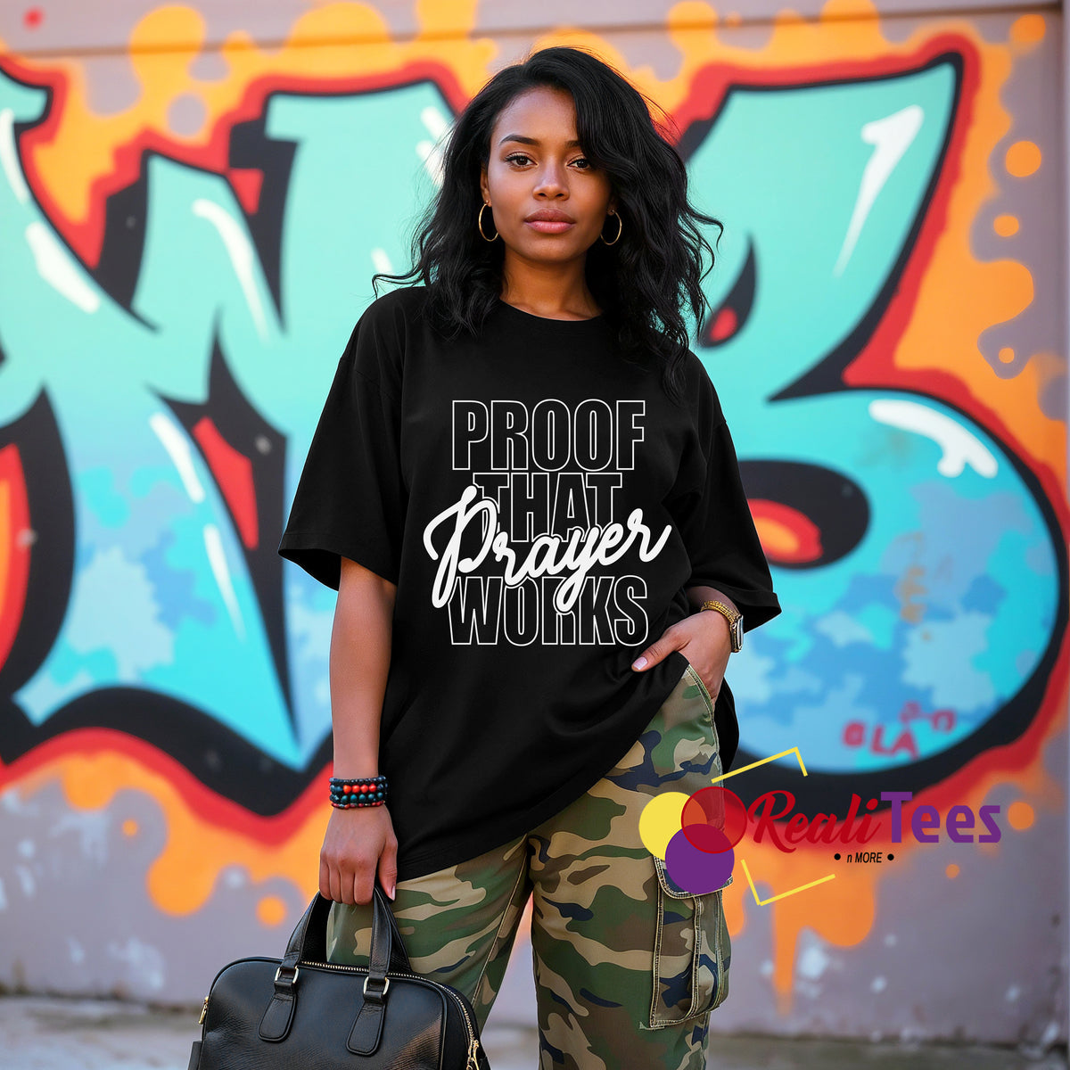 Proof That Prayer Works Tee | Faith Testimony Wear