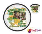 Customized Round Graduation Fan w/Case – MOQ 5