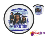 Customized Round Graduation Fan w/Case – MOQ 5
