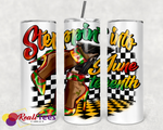Customizable 20-oz Sublimation Tumbler with Lid & Straw
