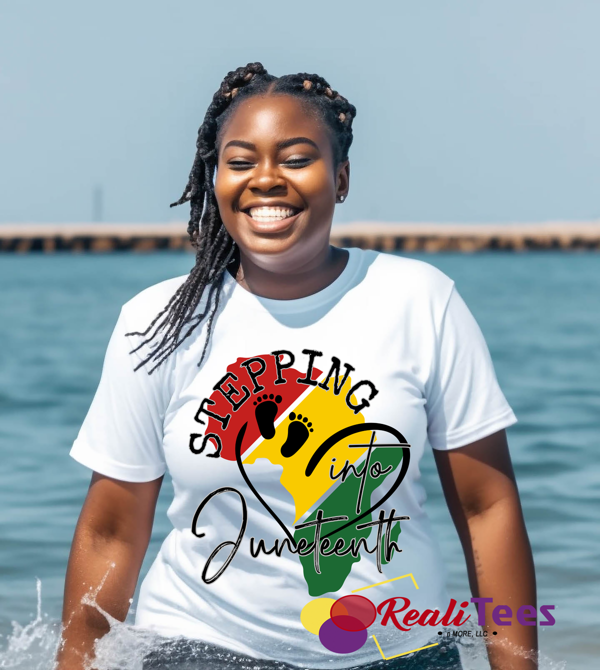 Stepping Into Juneteenth Tee