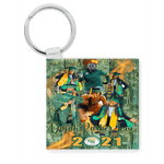 Custom Graduation Key Chain – Square Edition