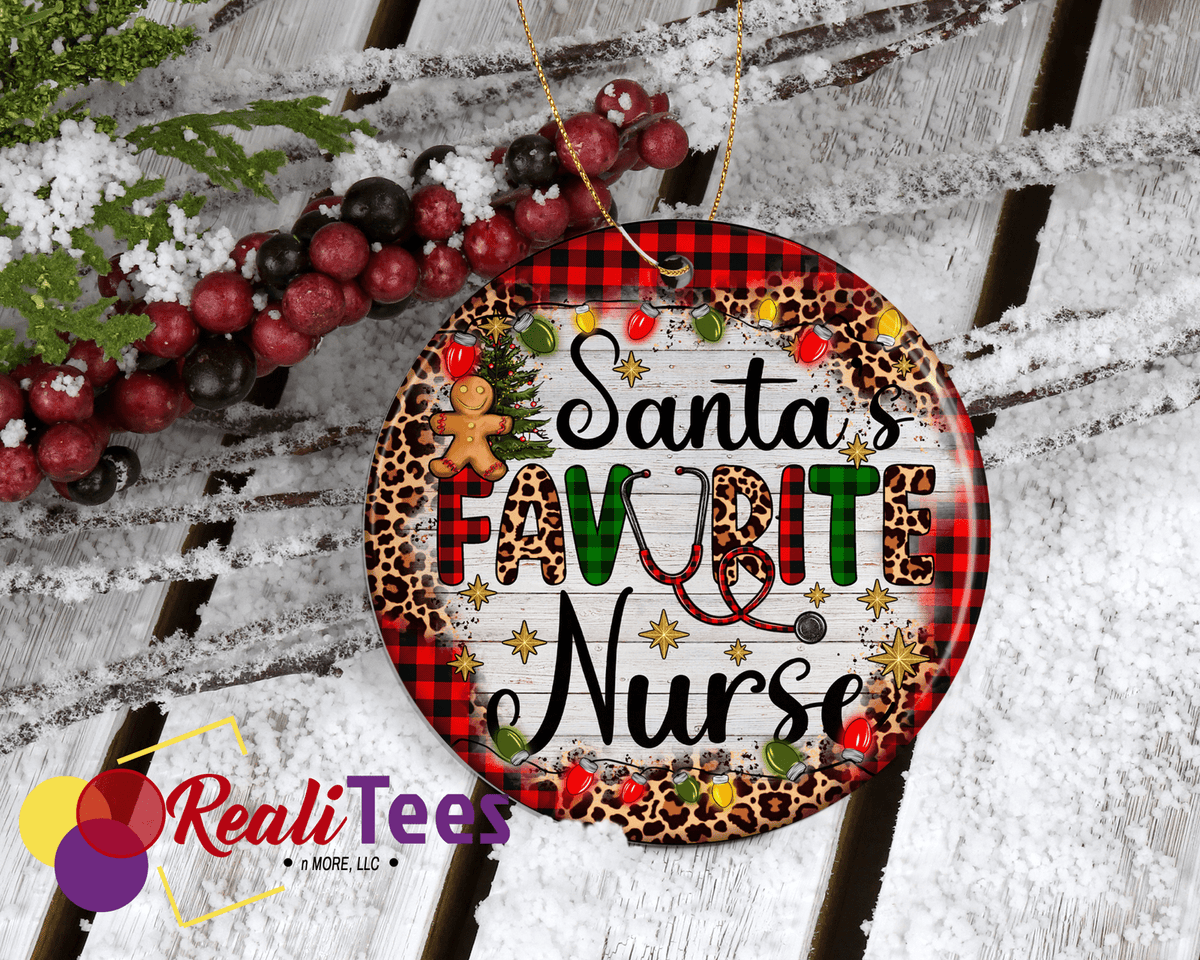 Santa's Favorite Ornament - Custom
