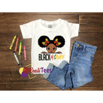 Youth Black History Puff Balls Tee-Shirt