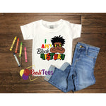 Youth - Boy I Am Black History Tee-Shirt