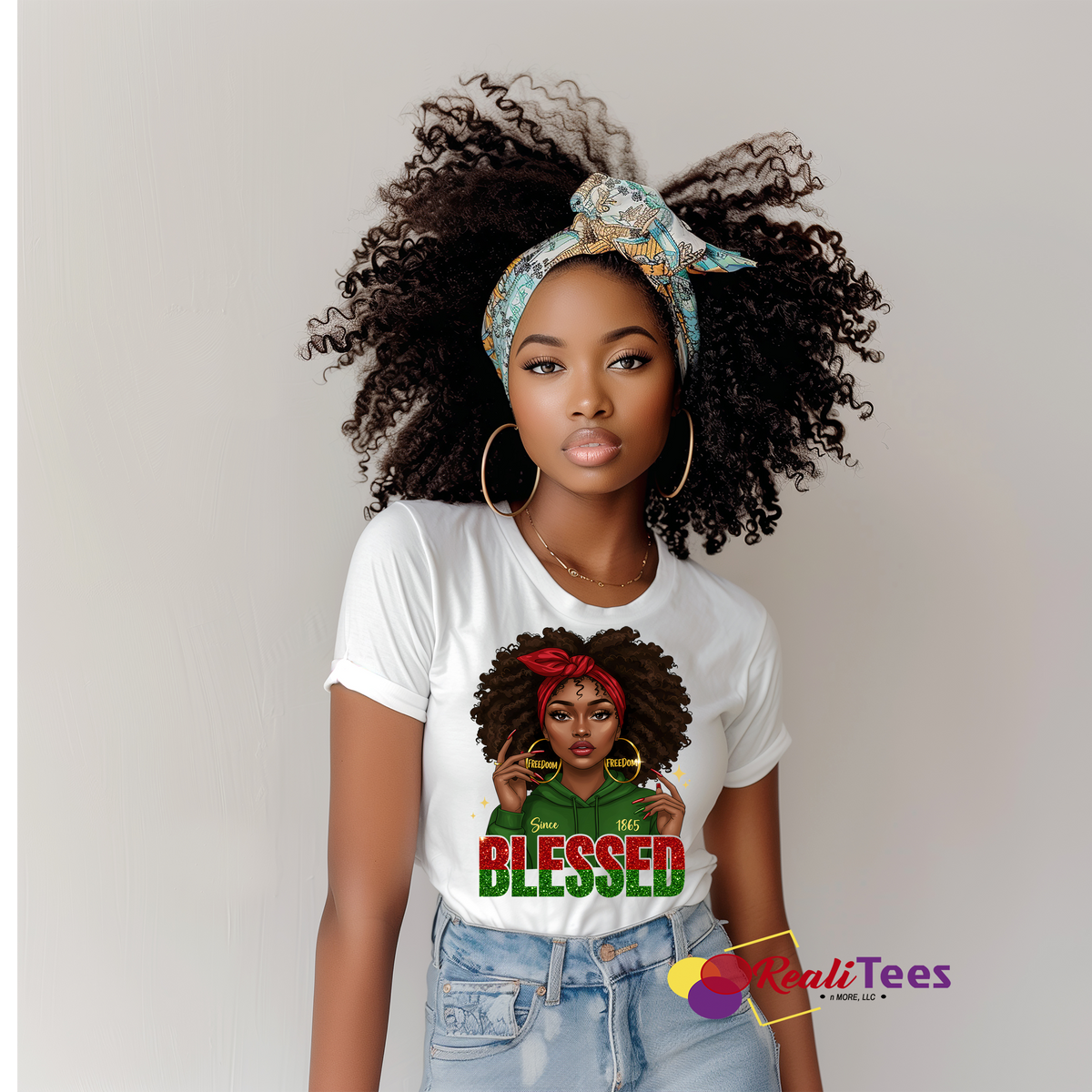 Blessed Since 1865 Juneteenth Queen Tee