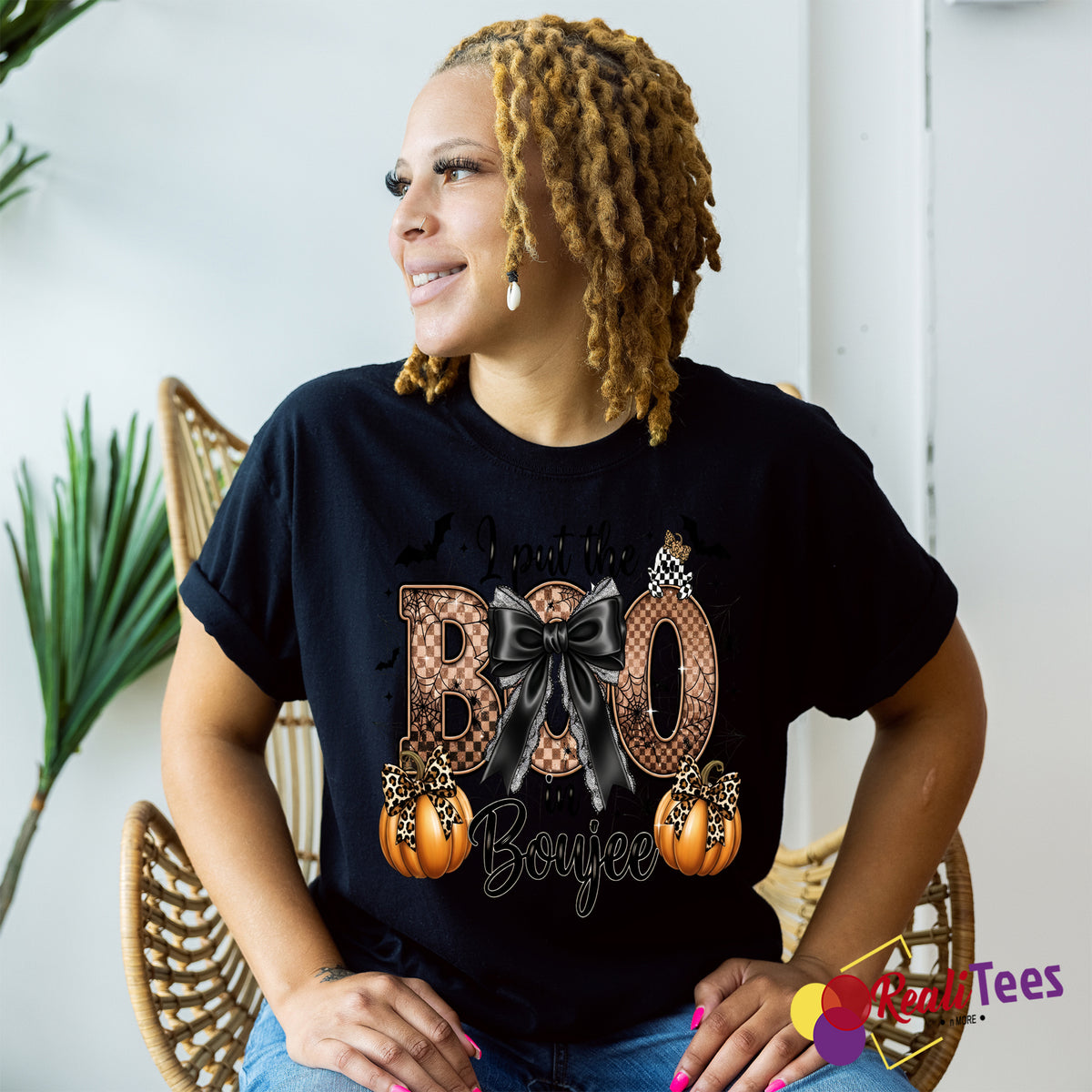 I Put the Boo in Boujee Halloween Tee
