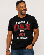 Custom Football Family Tee | Personalized Game Day Spirit Shirt