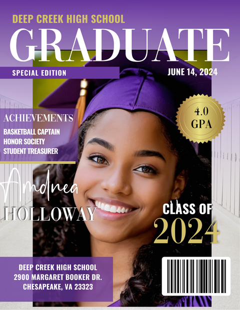 Magazine Cover - Graduation