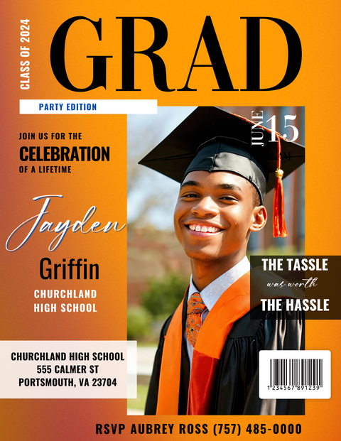 Magazine Cover - Graduation