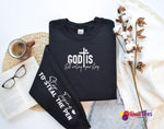 God Is Still Writing Your Story Sweatshirt – Stop Trying to Steal the Pen | Faith-Based Inspirational Crewneck