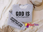Inspirational Faith Sweatshirt with Sleeve Messages | Unity & Encouragement Crewneck