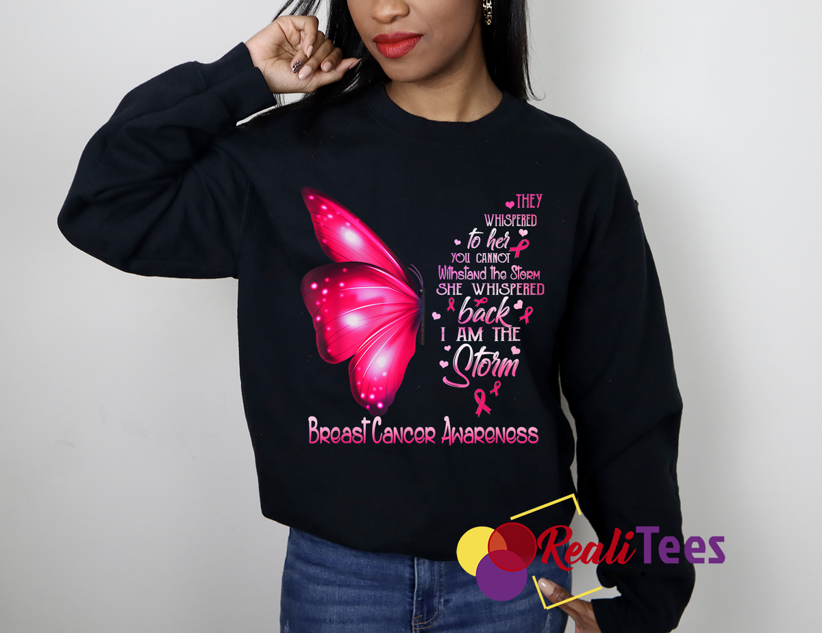 "I Am the Storm” Butterfly Sweatshirt