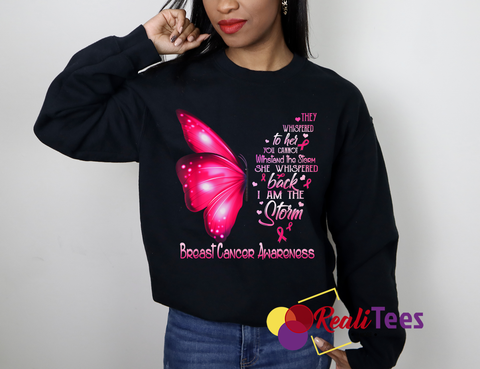 "I Am the Storm” Butterfly Sweatshirt