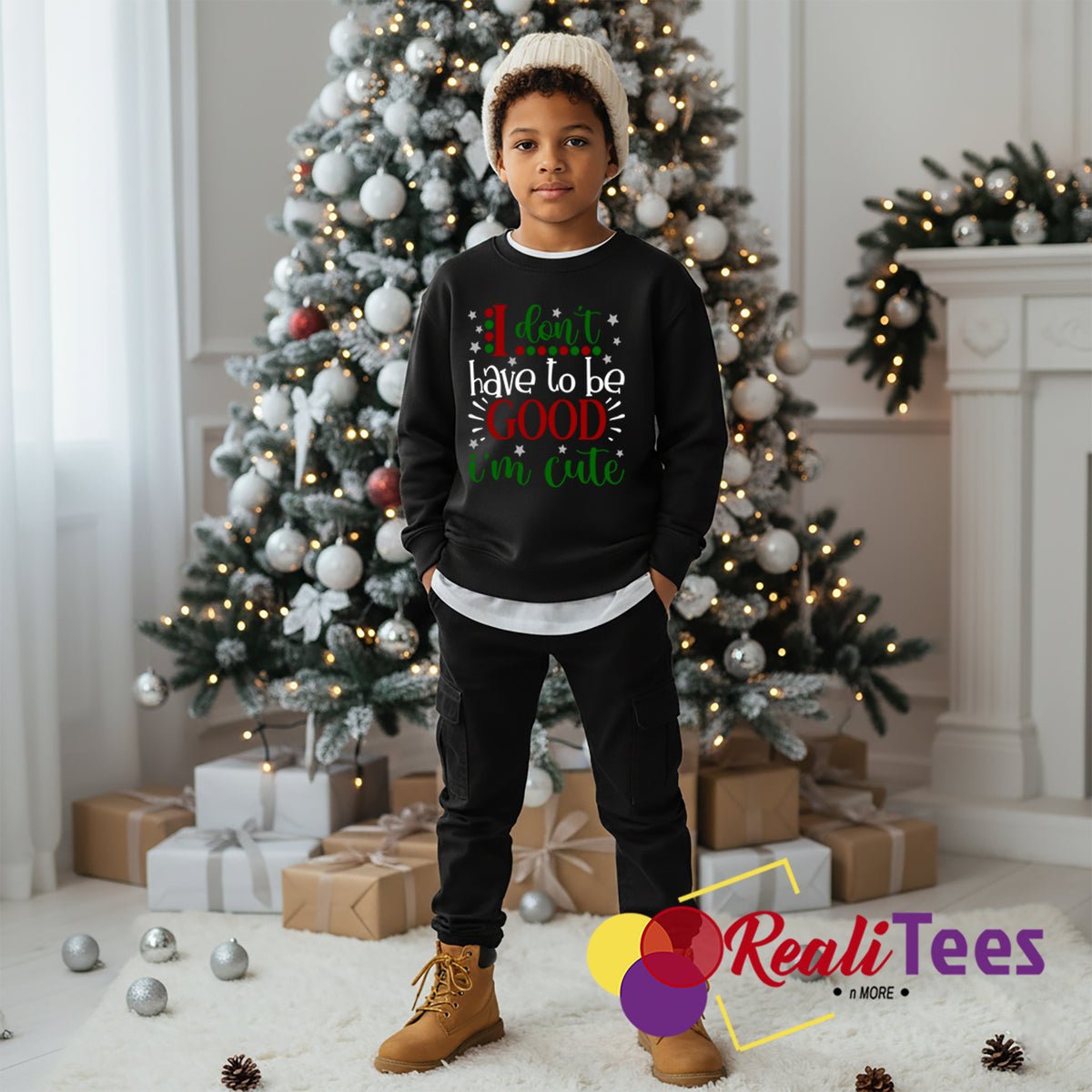 I Don’t Have to Be Good, I’m Cute—Kids Sweatshirt