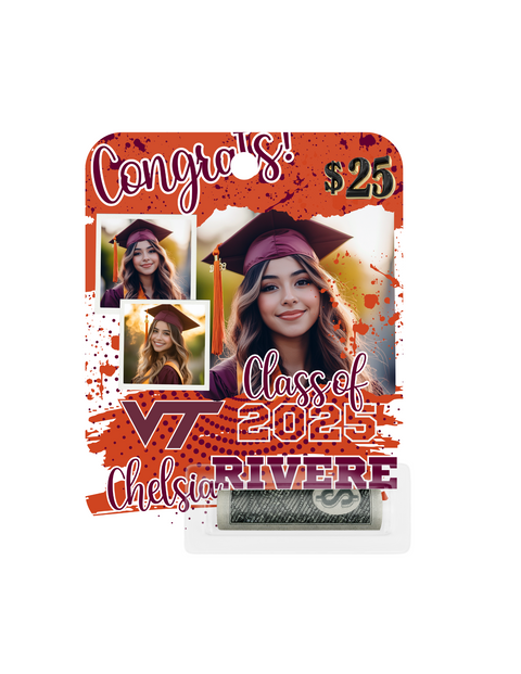Graduation Glow-Up Money Card