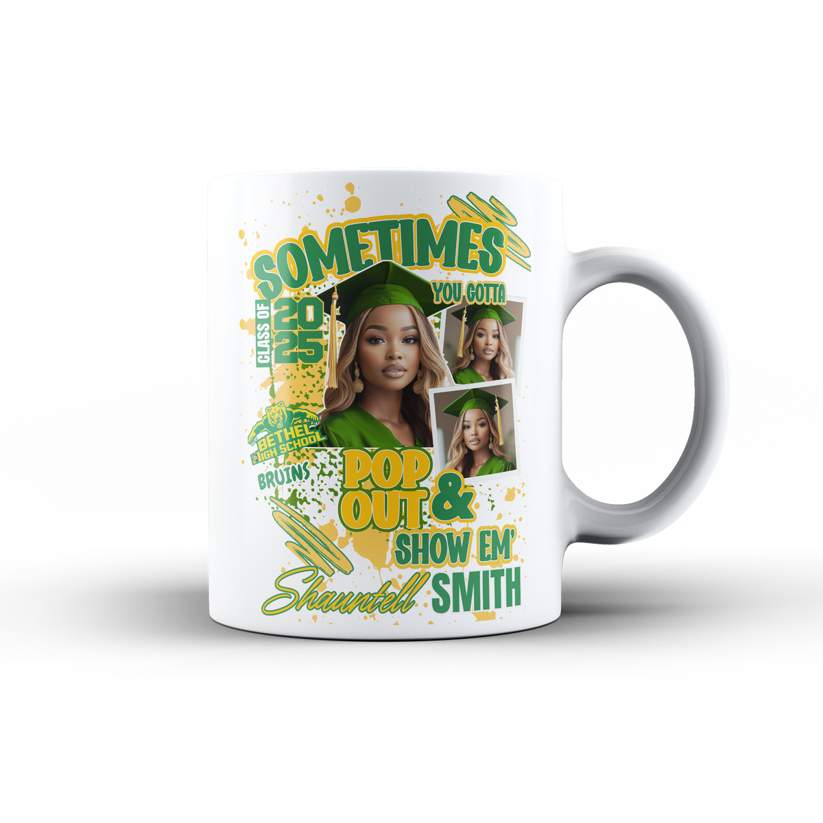 Custom Graduation Mug – 11 oz
