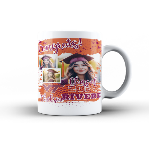 Custom Graduation Mug – 11 oz