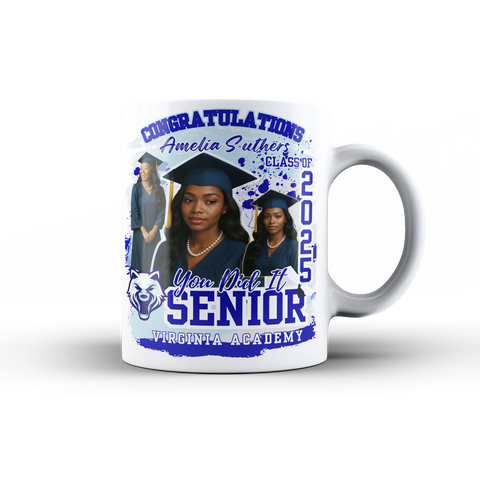 Custom Graduation Mug – 11 oz