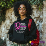 In This Family No One Fights Alone | Awareness Hoodie, Sweatshirt & Tee