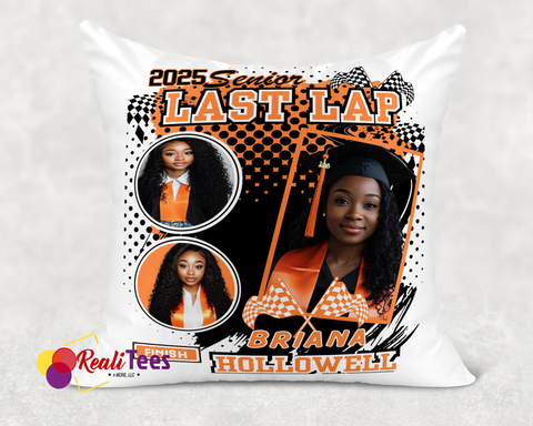 Graduation Glow-Up Keepsake Pillow