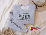 Prayer Is My Love Language Sweatshirt | Faith-Inspired Statement Crewneck