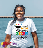 Proud Mom of a Kindergarten 2025 Graduate Tee