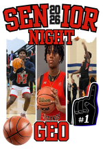 Senior Night Sports 2026 | Basketball & Football Graduation Gear