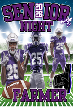 Senior Night Sports 2026 | Basketball & Football Graduation Gear