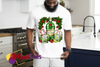 Have Fun Holiday Spirits Men’s T-Shirt – Festive Gin & Candy Cane Christmas Tee