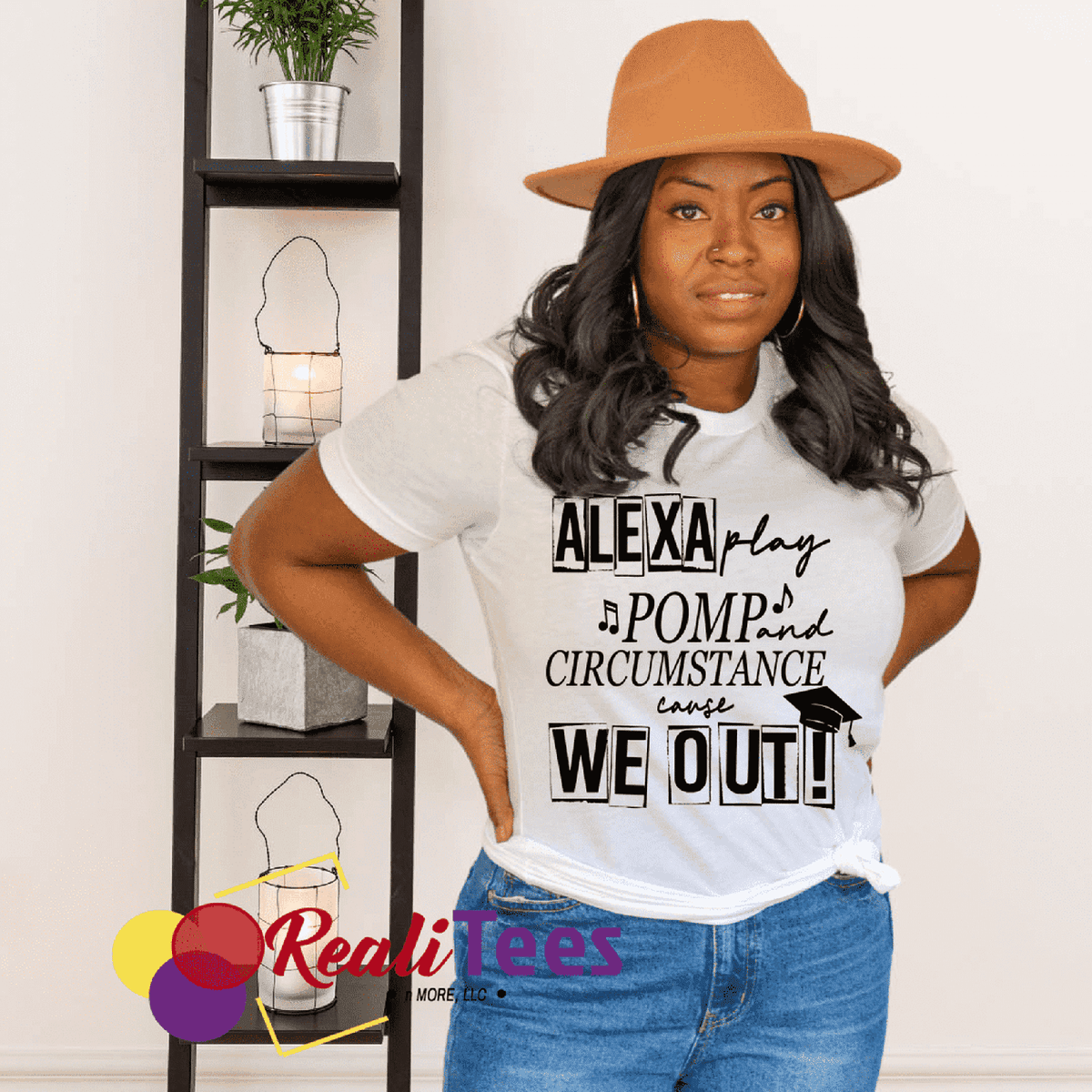 Alexa, Play Pomp &amp; Circumstance – We Out Tee
